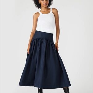 Steve Madden Delilah Skirt Navy Blue Women's Skirt